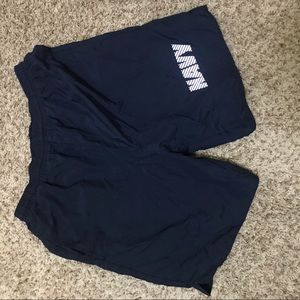 Navy PT shorts
